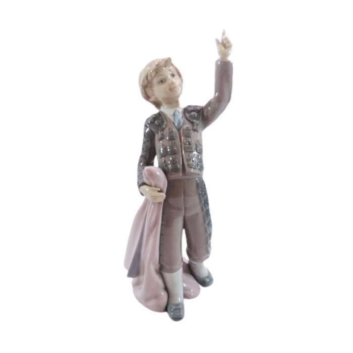 Lladro Figurine No. 5116  Little Boy Bullfighter