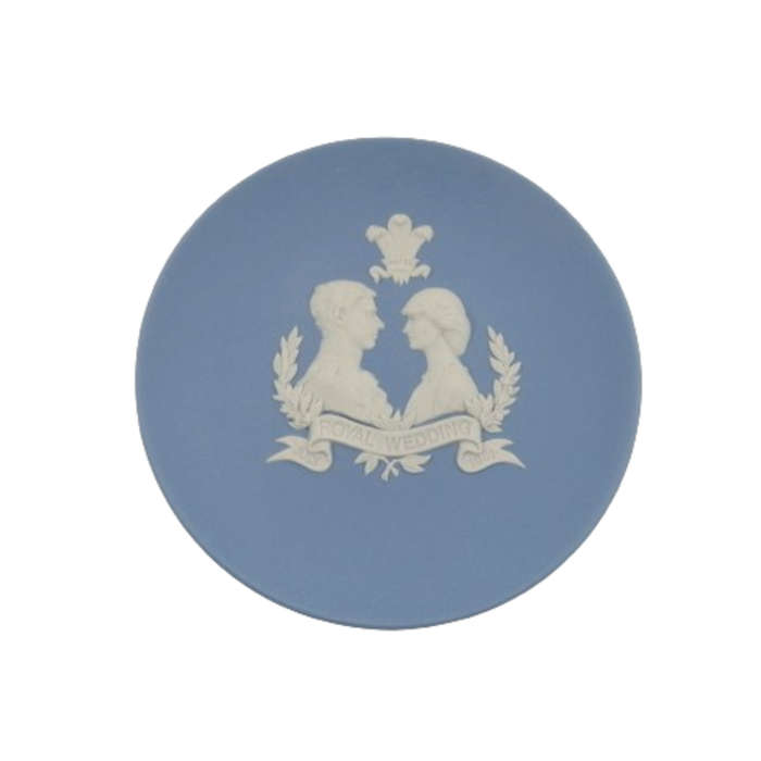 Wedgwood Blue Jasper July 1981 Royal Wedding Plate