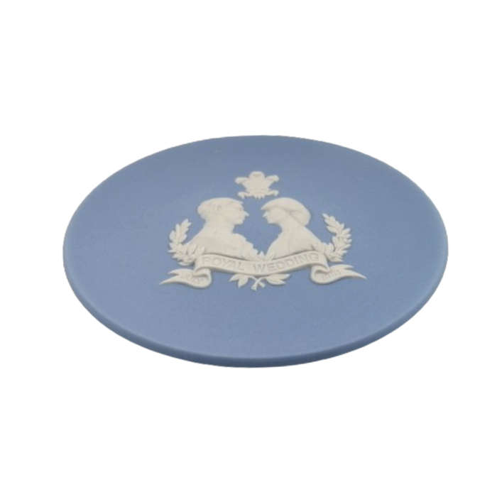 Wedgwood Blue Jasper July 1981 Royal Wedding Plate