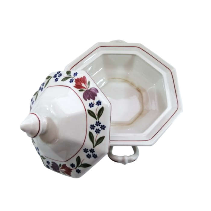 Adams Old Colonial Tureen Serving Dish with Lid & Handles English Ironstone