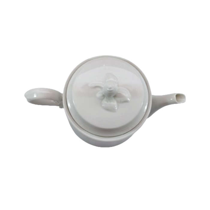 Huguenot Royal Beautiful White Porcelain Tea Pot