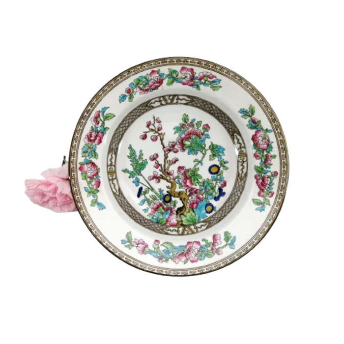 Bridgwood 1930s Indian Tree wide trim Large Serving Bowl