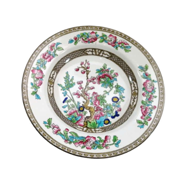Bridgwood 1930s Indian Tree wide trim Large Serving Bowl