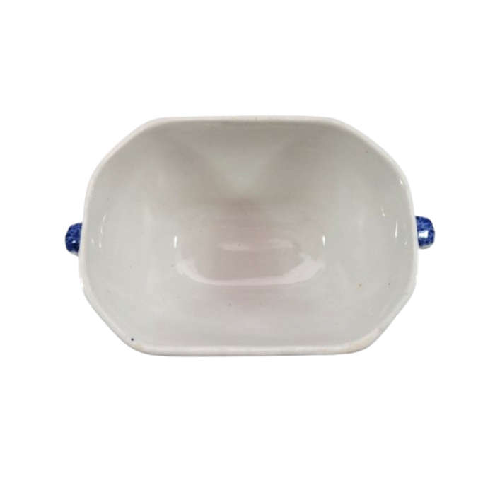 Mason`s Ironstone China Blue and White oblong serving bowl