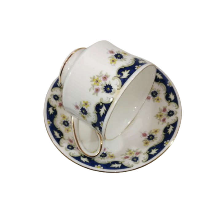 Paragon Coniston Tea Trio Blue on White