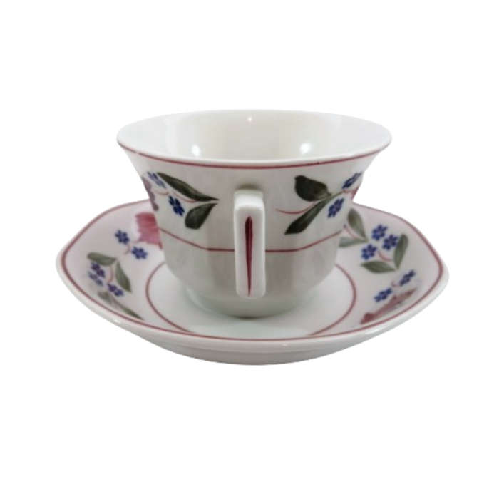 Adams Old Colonial Cup and Saucer Duo English Ironstone