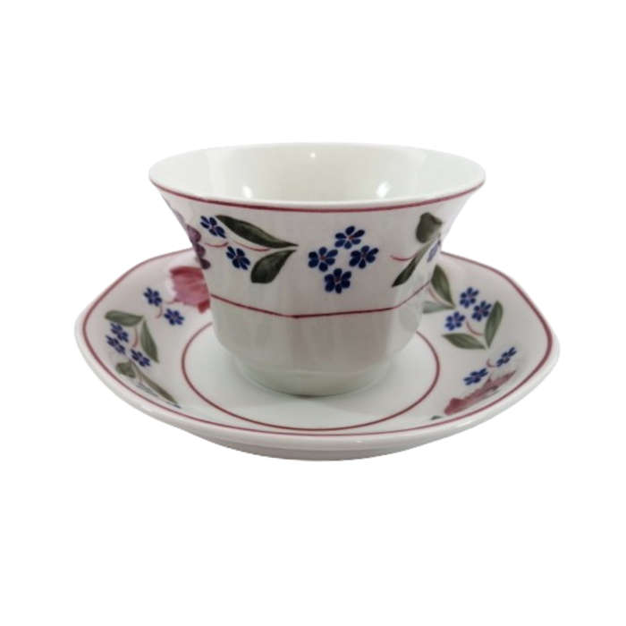 Adams Old Colonial Cup and Saucer Duo English Ironstone