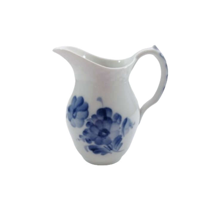Royal Copenhagen Denmark White Porcelain Pitcher, Creamer