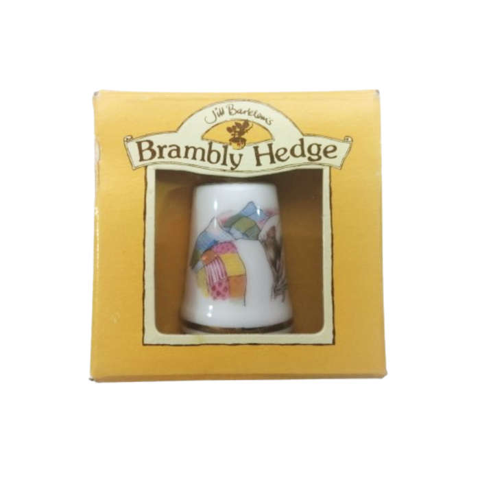 Royal Doulton Brambly Hedge China Thimble Primrose Sleeping, Boxed