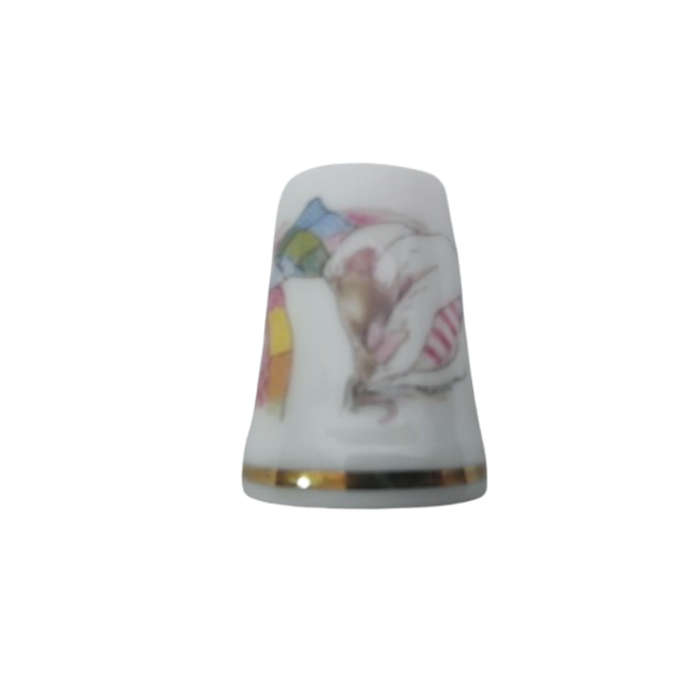 Royal Doulton Brambly Hedge China Thimble Primrose Sleeping, Boxed