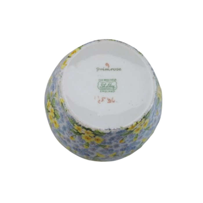 Shelley English Bone China English Sugar Bowl in the `Primrose Chintz`