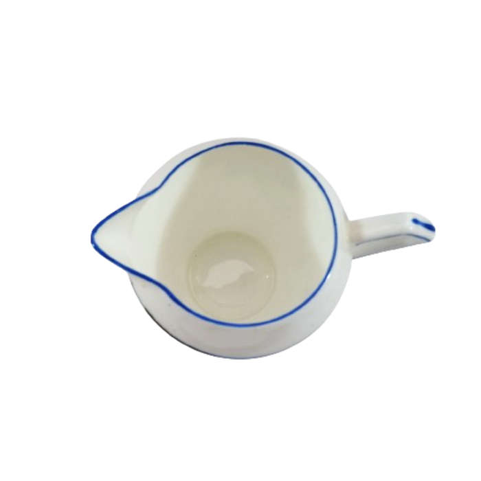 Art Deco Gladstone Blue Flower Milk Jug Creamer