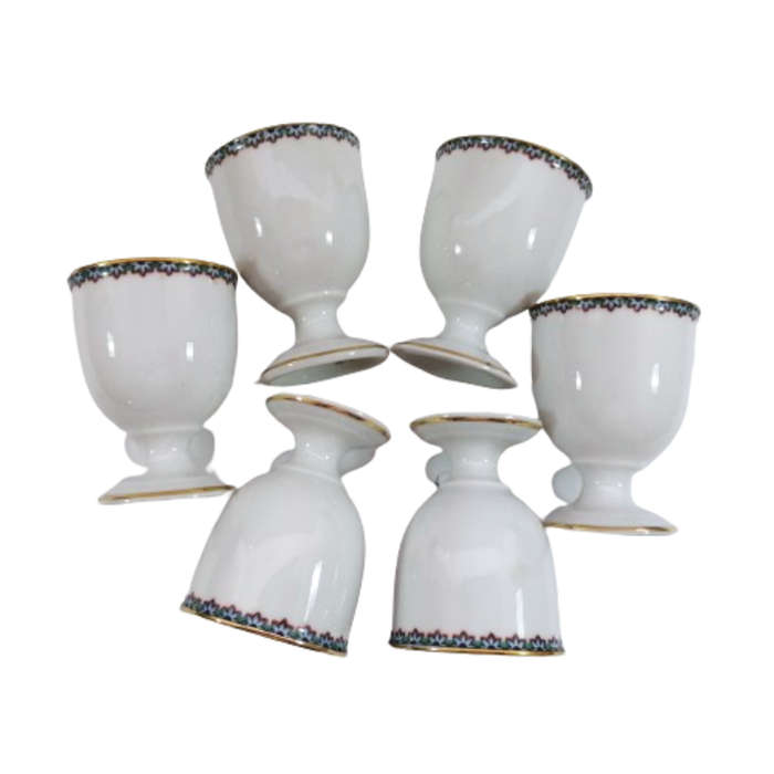 Rosenthal Bahnhof Selb set of 6 egg cups