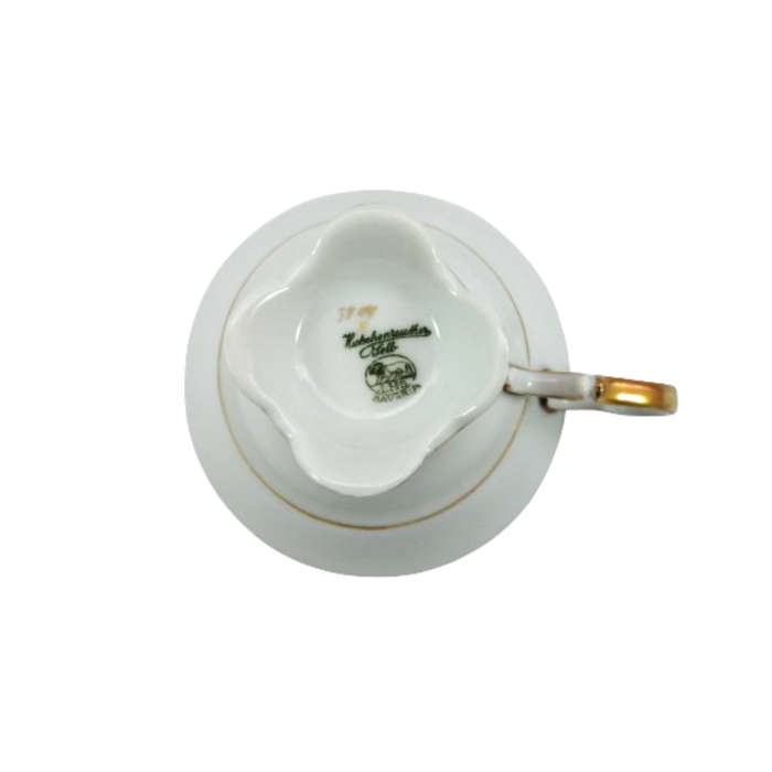 Hutschenreuther duo Demitasse Gold Cup and Saucer