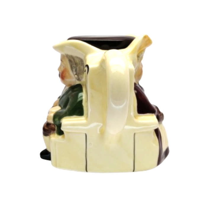 Tony Wood Ceramic Darby and Joan Teapot Staffordshire England