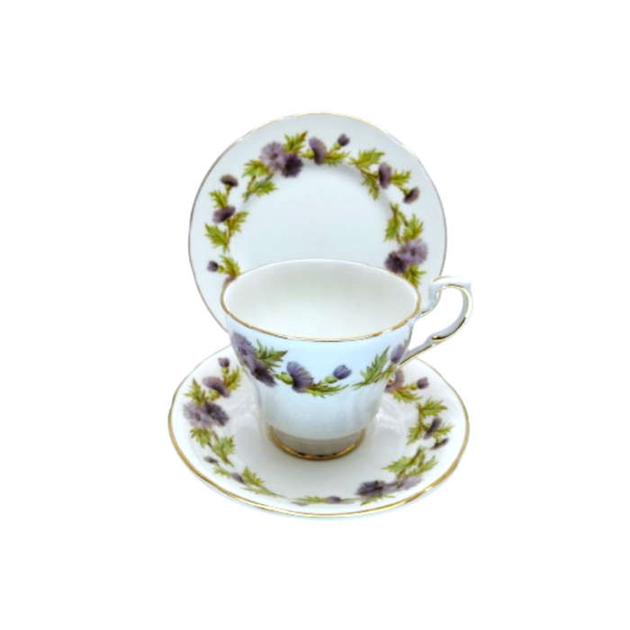 Paragon Fine Bone China Highland Queen Trio