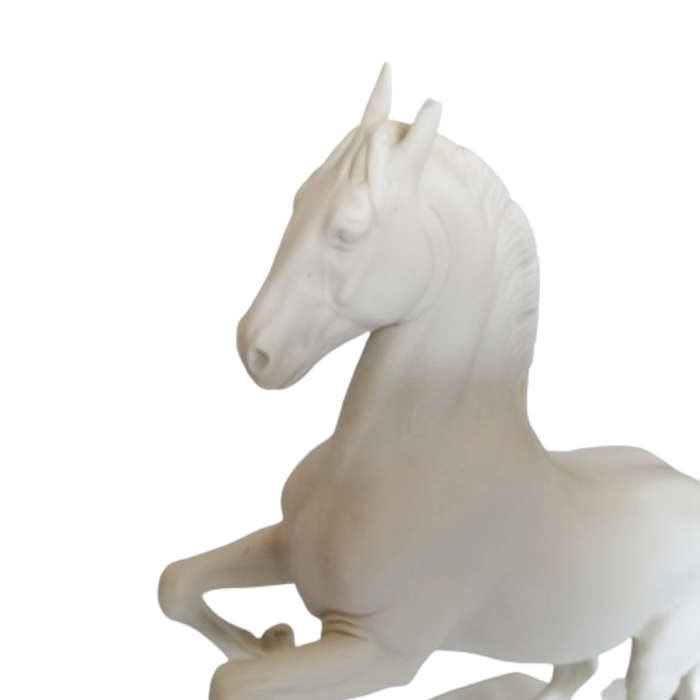 1981 Franklin Mint Porcelain Levade Pamela Du Boulay Horse Spanish Riding School