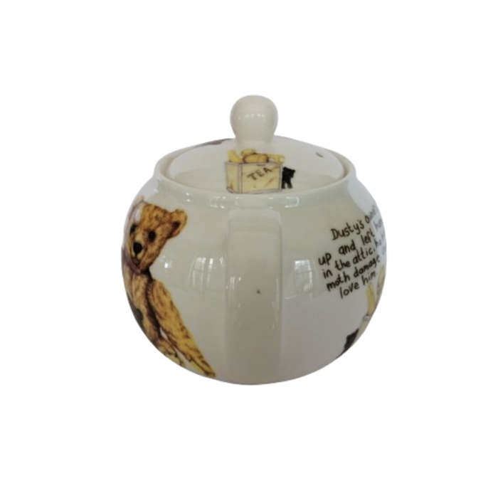 Roy Kirkham Classic Teddy Lost Bear Porcelain Large Teapot