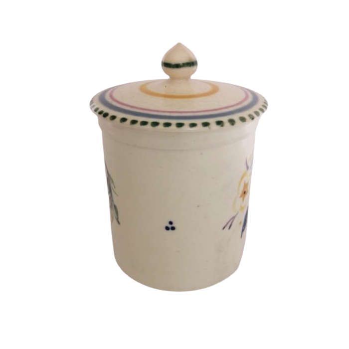 Poole Pottery Hand Painted Lidded Jam Pot 1920