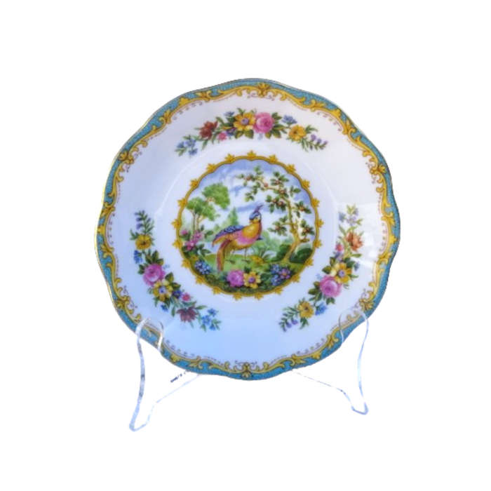 Royal Albert Chelsea Bird Peacock Reg No 839184 Trio