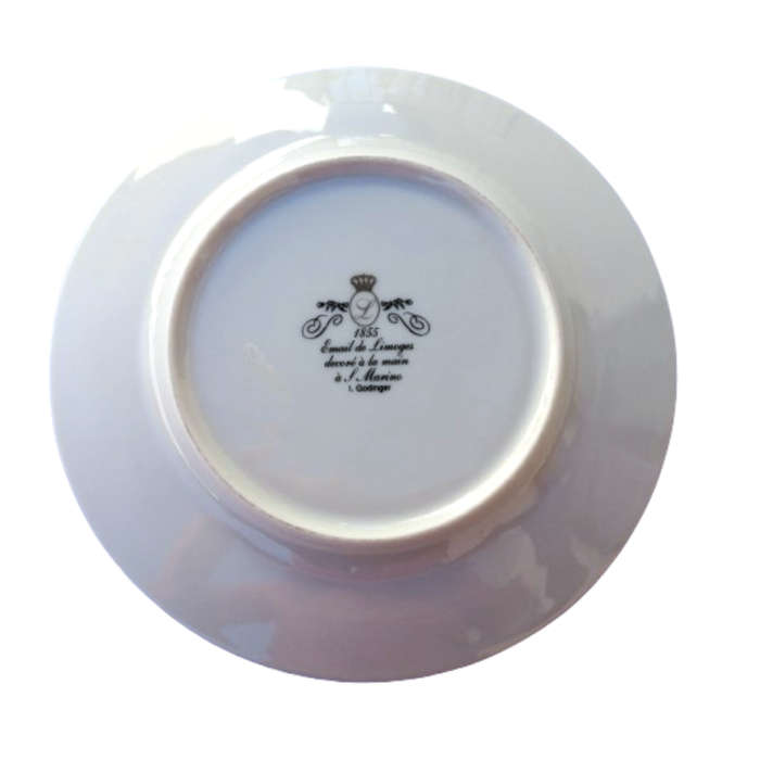 Limoges Wild Life Lion by Email de Limoges Wall Plate