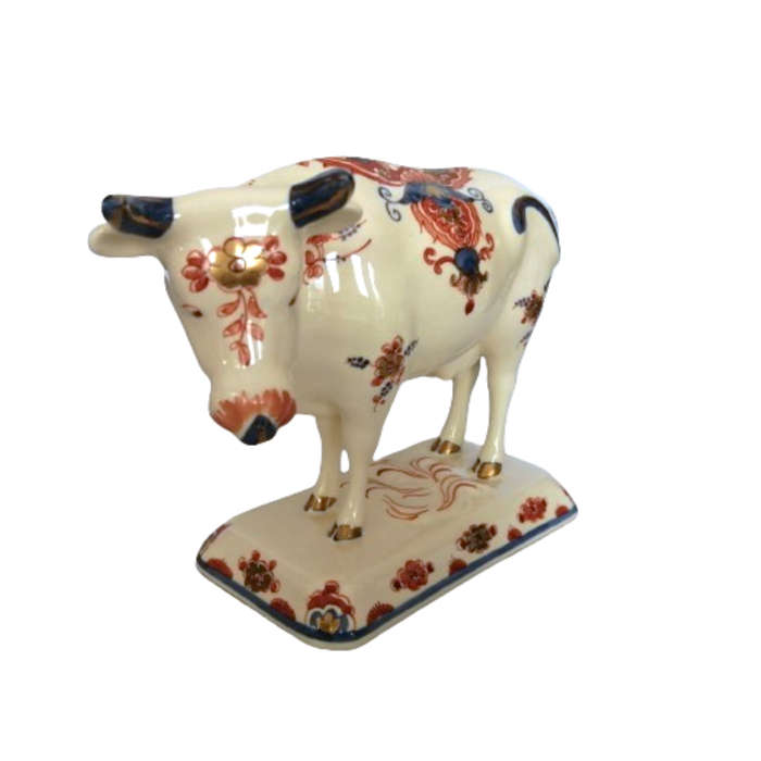 Delft Large Porceleyne Fles Pynacker cow 1960