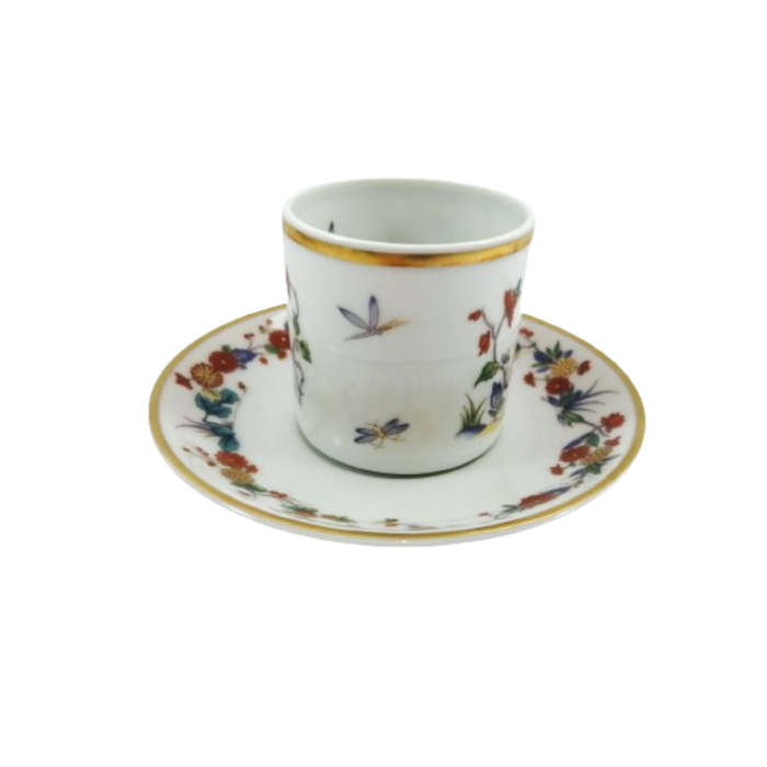 Vista Alegre Demitasse Cup and saucer Rock Garden