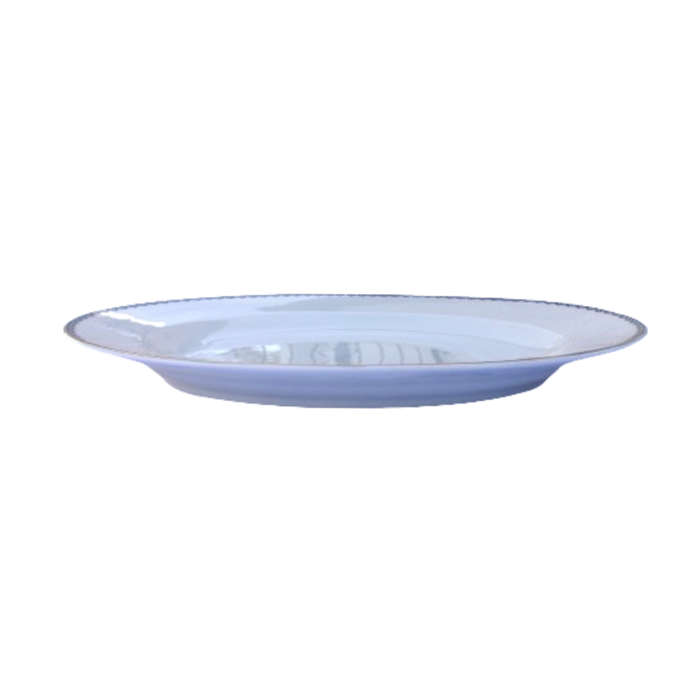 Rosenthal Aida elegant blue and gold trim Serving Platter