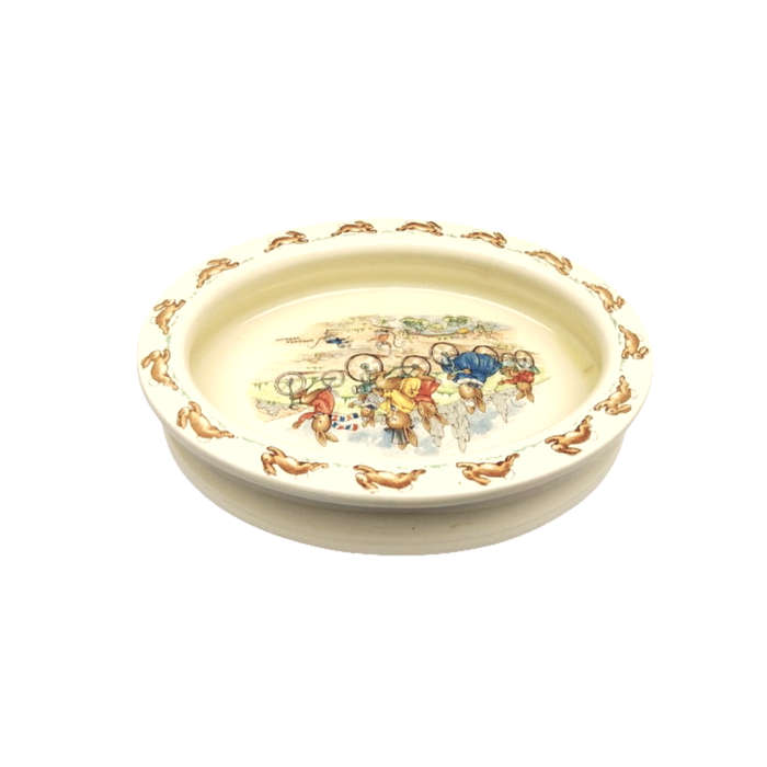 Royal Doulton Bunnykins Signed Oval Porridge Bowl