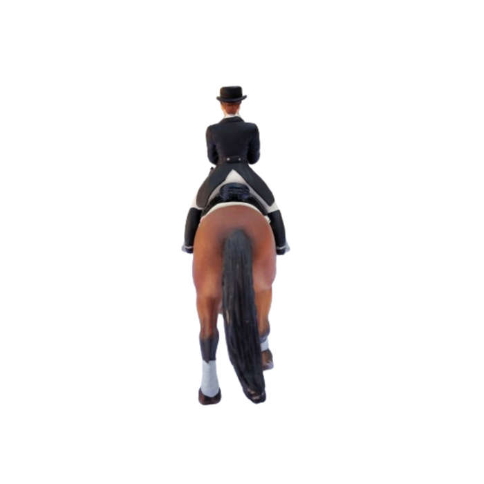 Schleich #40187 Rare  Hanoverian Mare Horse Dressage Riding Set