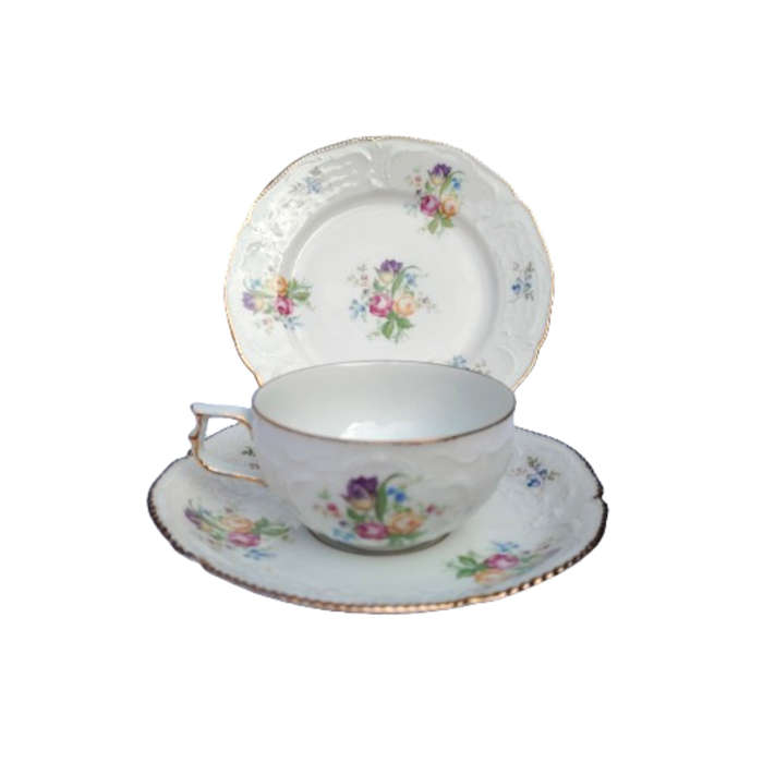 Rosenthal German Sanssouci Porcelain Trio