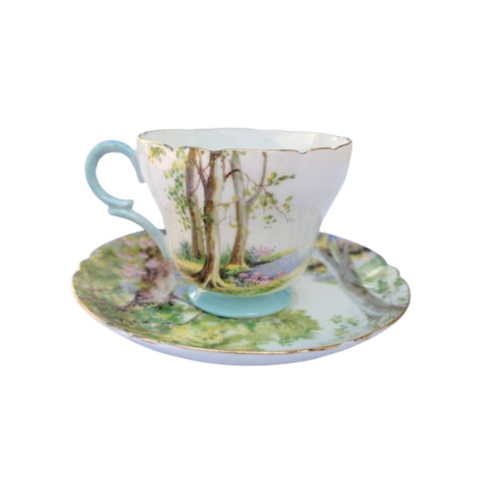 Shelley Fine Bone China Woodland Duo