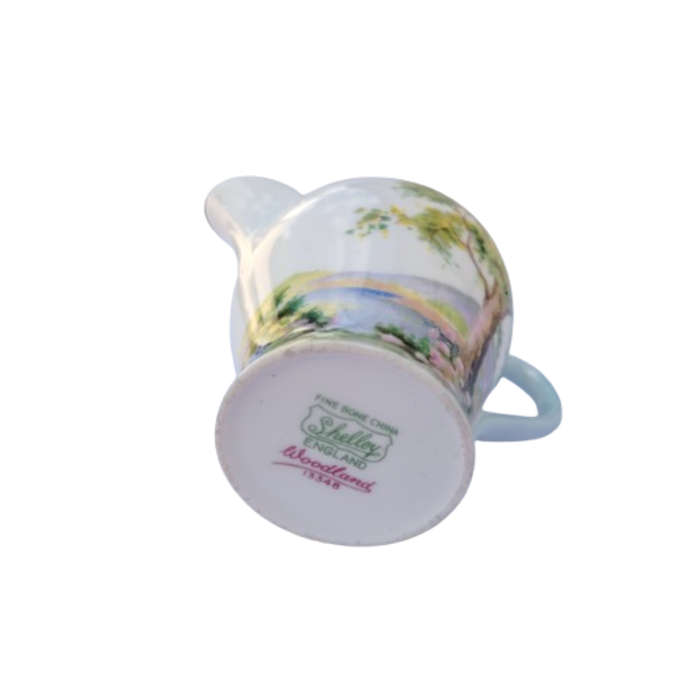 Shelley Fine Bone China Woodland Milk Jug Creamer