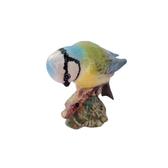Beswick Garden Bird Figure Porcelain England Blue Tit Model 992