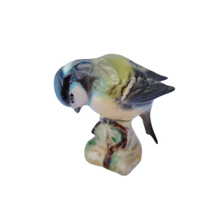 Beswick Garden Bird Figure Porcelain England Blue Tit Model 992