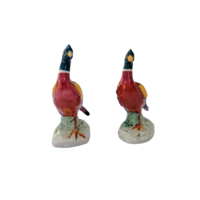 Pair of Beswick Pheasant Figures Porcelain England