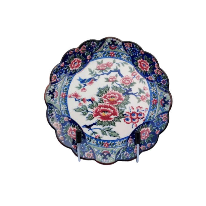 Classic Hirano Japanese Imari Influence Decorative Wall Plate
