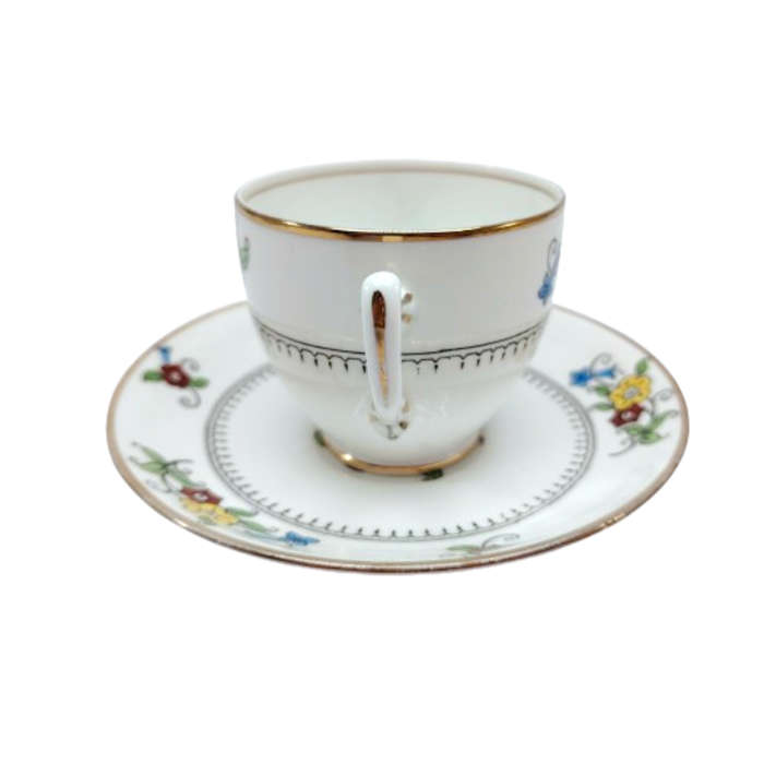 Royal Standard Bone China Flowers Tea Trio