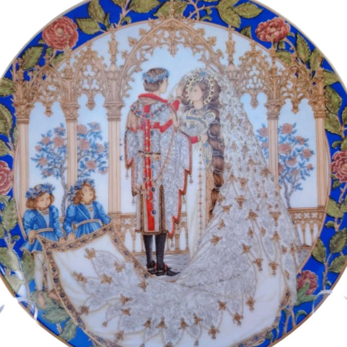 Hutschenreuther Ltd The Legend of St.George The Wedding Plate