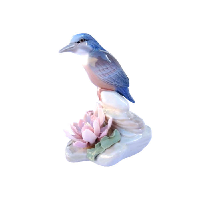 Lladro Little Bird Kingfisher Figurine