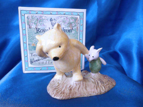Winnie the Pooh by Royal Doulton - Disney " The Windy Day "