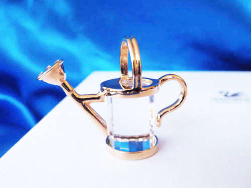 GENUINE Memories Swarovski Crystal Watering Can