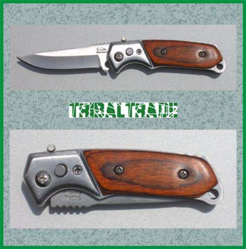 POCKET KNIFE PROMO! 24 to GO! BEAVER FLICK KNIFE - **Quality Craftmanship** - Safety Lock Mechanism.