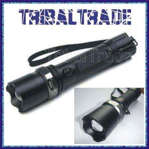 4 KITS to GO! 1200Lm POWER STYLE LED Rechargeable Torch Kit - SHOCKPROOF - Zoom&SOS! BRIGHT!