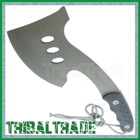 2 to GO!! CK CAVRA FIELD / CAMPING AXE - Outdoor essential - COMPACT & SHARP - Get the job done!!