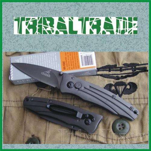 12 to GO!! GERBER X26 FOLDING KNIFE - Aluminium Handle, Titanium Plated Blade - 5 Days ONLY!!