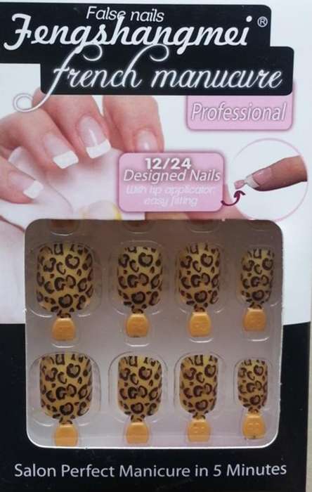 DESIGNED FALSE NAILS 12 piece