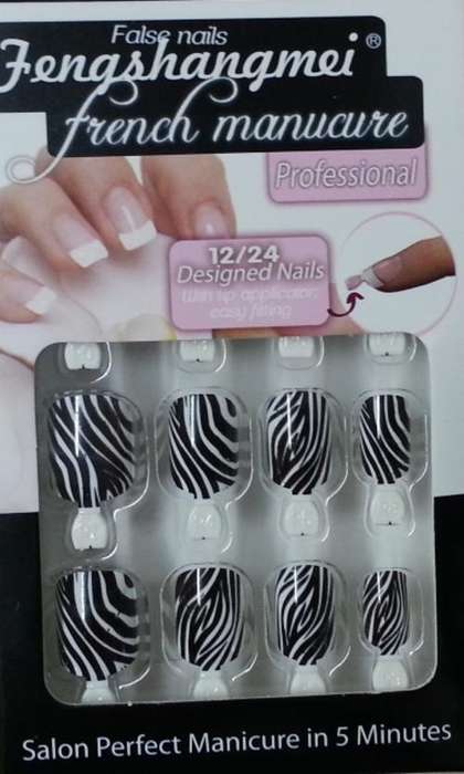 DESIGNED FALSE NAILS 12 piece