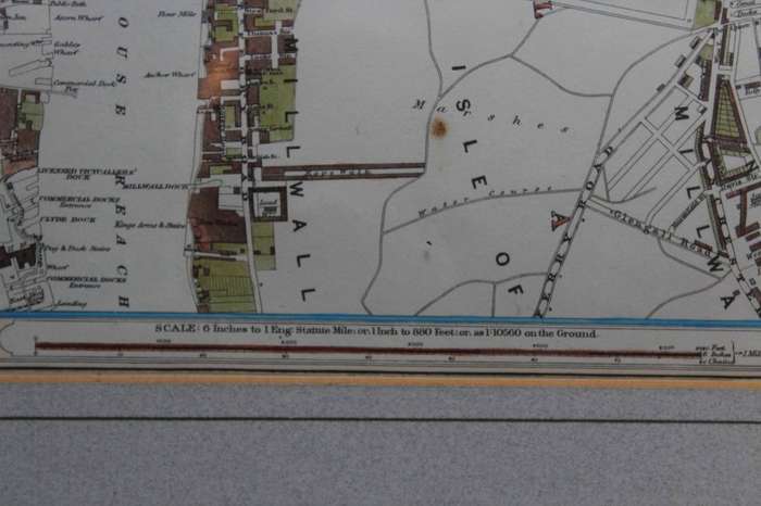 Stanfords Library Map of London and its Suburbs by Edward Stanford.