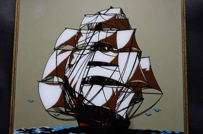 Cutty Sark Scotch Whisky Bar Mirror.